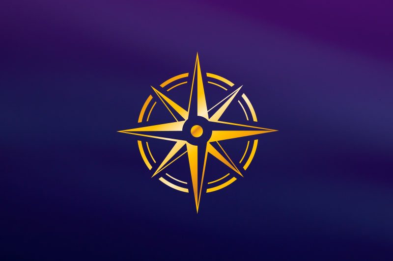 Kompass als Symbol für Strategie und Planung